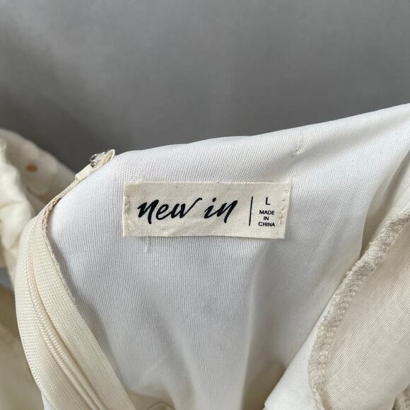 B10 New In Mini Dress Womens Large Cottagecore Swiftie Folklore Milkmaid - Picture 7 of 7